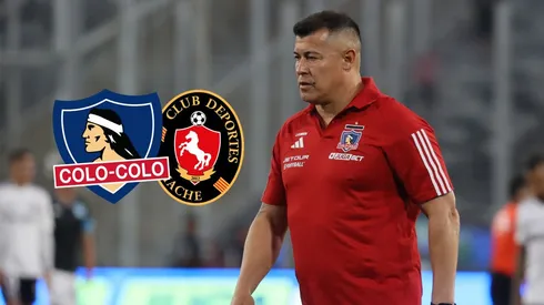 Jorge Almirón prepara el equipo de Colo Colo para enfrentar a Deportes Limache. (Foto: Photosport)