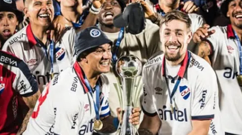 Edu Vargas vio desde las gradas la obtención del título de Nacional