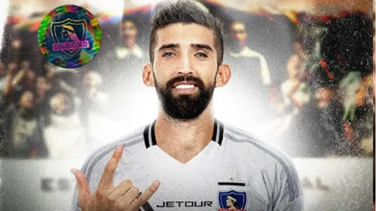 Emiliano Amor fue nuevamente presentado como jugador de Colo Colo