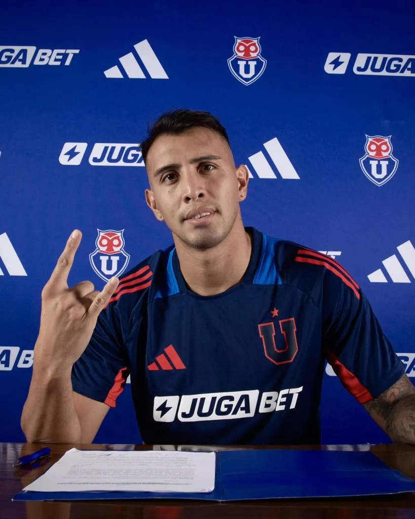 Rodrigo Contreras flamante refuerzo de Universidad de Chile