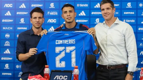 Rodrigo Contreras fue presentado en la U.