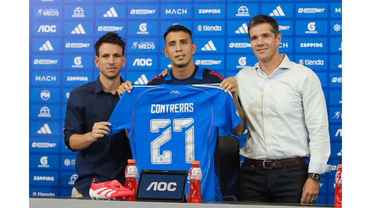Rodrigo Contreras fue presentado en la U.