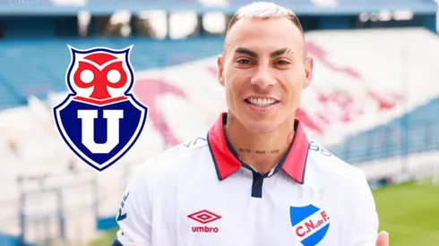 Eduardo Vargas se acordó de la U en su presentación en Nacional