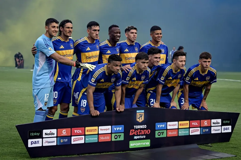 Carlos Palacios fue titular en Boca Juniors