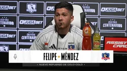 Víctor Felipe Méndez se refiere a la actividad donde participó y se declaró hincha de Universidad de Chile. (Foto: Colo Colo TV)