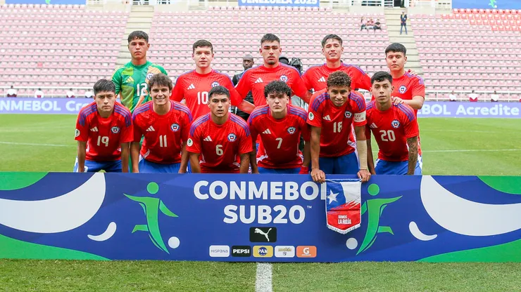 Chile se ubica en zona de clasificación al hexagonal final del Sudamericano Sub-20. (Foto: Conmebol)