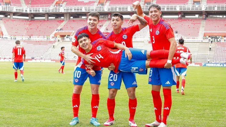 La broma de compañeros de la Sub 20 al Nacho Vásquez