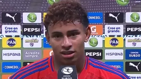 El atacante chileno vive un gran momento en el Sudamericano Sub 20.