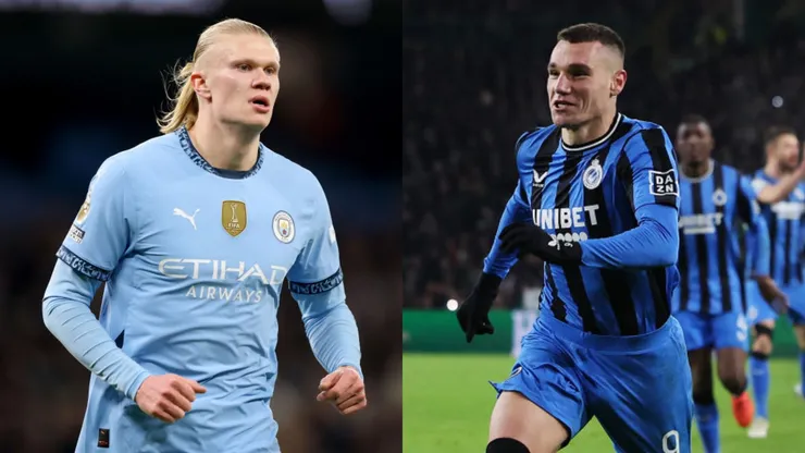 El City de Haaland se mide con el Brujas por Champions League.
