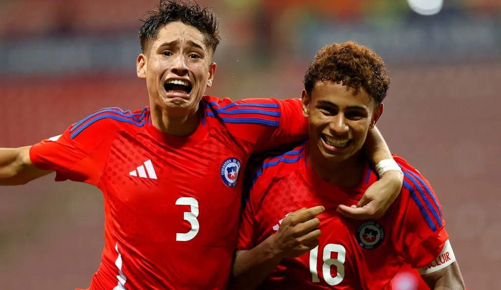 Juan Francisco Rossel e Iván Román fueron las grandes figuras de La Roja en este Sudamericano Sub-20.