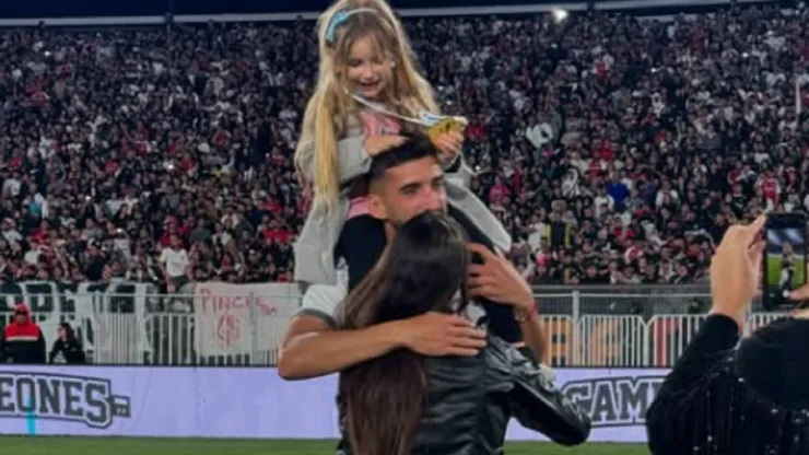 Emiliano Amor y su familia completa están 100% enamorados de Colo Colo