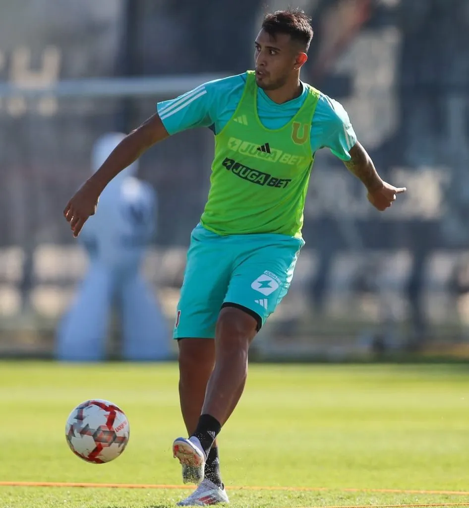 Contreras es la carta de gol hoy en la U | Foto: U. de Chile
