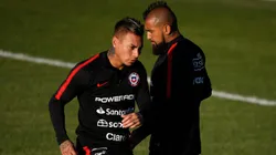 Vidal quería ver a Vargas en Universidad de Chile.