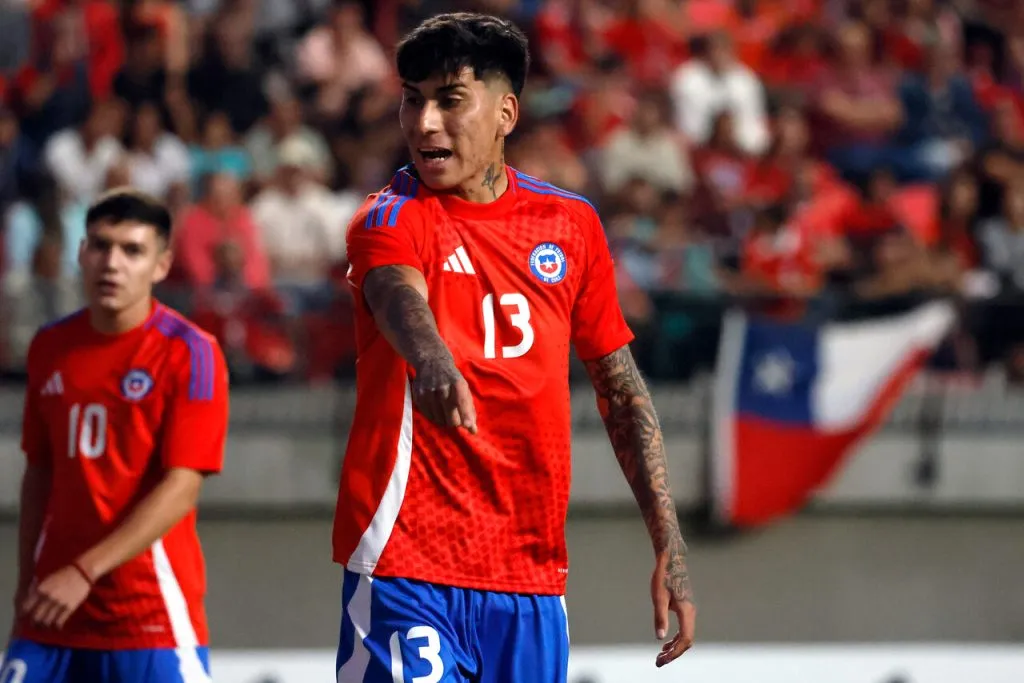 Matías Pérez suena en el albo. | Foto: Photosport