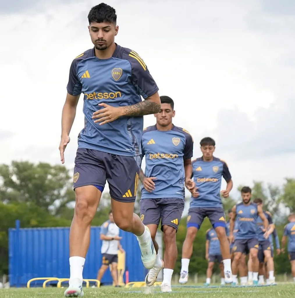 Alarcón tendría su debut en Boca | Foto: Instagram
