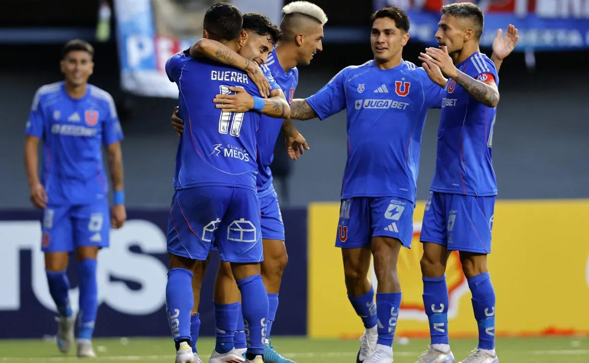 Universidad de Chile golea a Deportes Recoleta por la Copa Chile 2025
