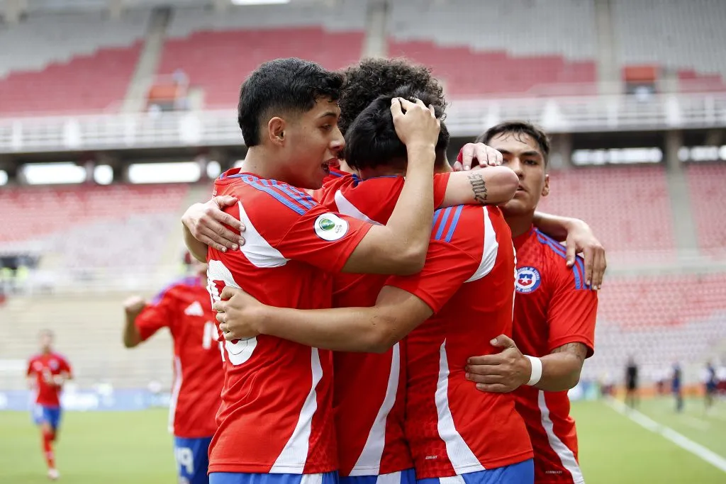 La Roja avanza de ronda en el Sudamericano Sub-20. (Foto: Carlos Parra, Federación de Fútbol de Chile)