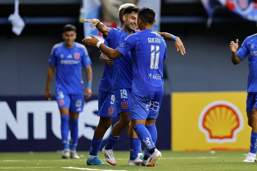Universidad de Chile goleó por 6-1 a Deportes Recoleta. (Foto: Photosport)
