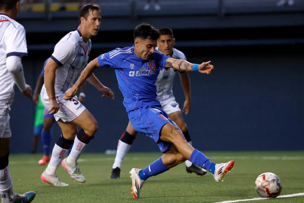 Altamirano debutó con gol en la U. | Foto: Photosport