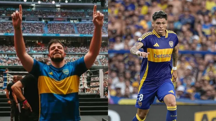 Palacios se ha ganado el cariño del hincha de Boca a punta de buenas actuaciones.