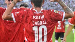 Luciano Cabral la está rompiendo en Independiente.