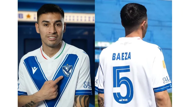 Claudio Baeza fue presentado en Vélez Sarsfield de Argentina. (Foto: Captura)