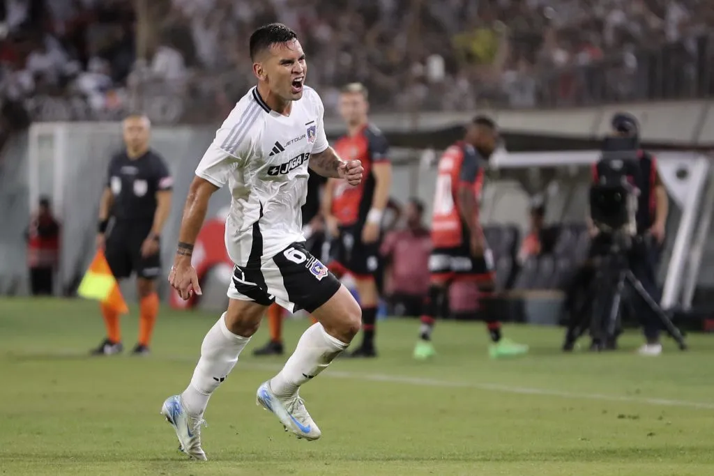 Sebastián Vegas debutó con un golazo en Colo Colo. (Foto: Felipe Zanca/Photosport)