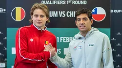 Chile y Bélgica se miden por las Qualifiers de la Copa Davis. (Foto: Santiago Bahamonde, COCH)