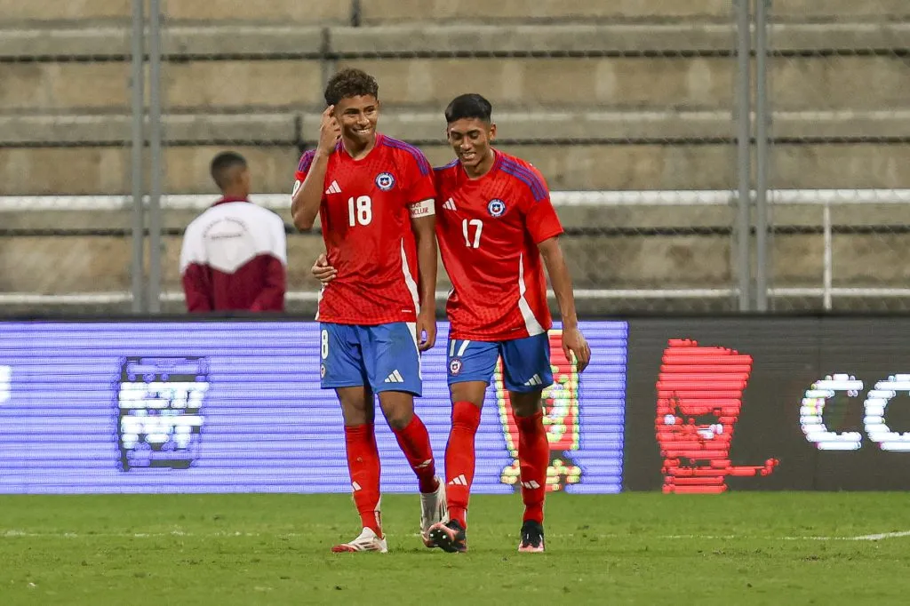 La Roja juega ante Paraguay en el estadio Misael Delgado. (Foto: Conmebol)