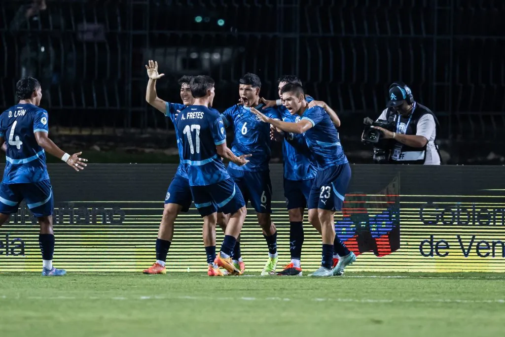 Paraguay venció por 2-1 a Chile en el estadio Misael Delgado en la ciudad de Valencia, Venezuela. (Foto: Conmebol)