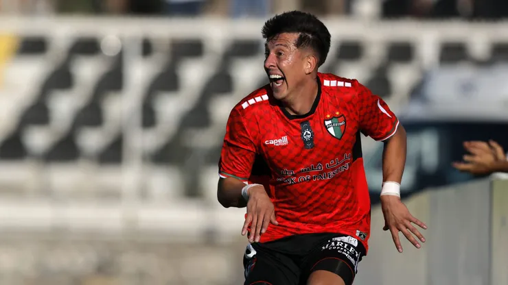 Pablo Parra convirtió golazo en triunfo de Palestino ante Unión Española.