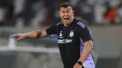 Jorge Almirón ensaya su oncena ante Unión San Felipe (Foto: Photosport)