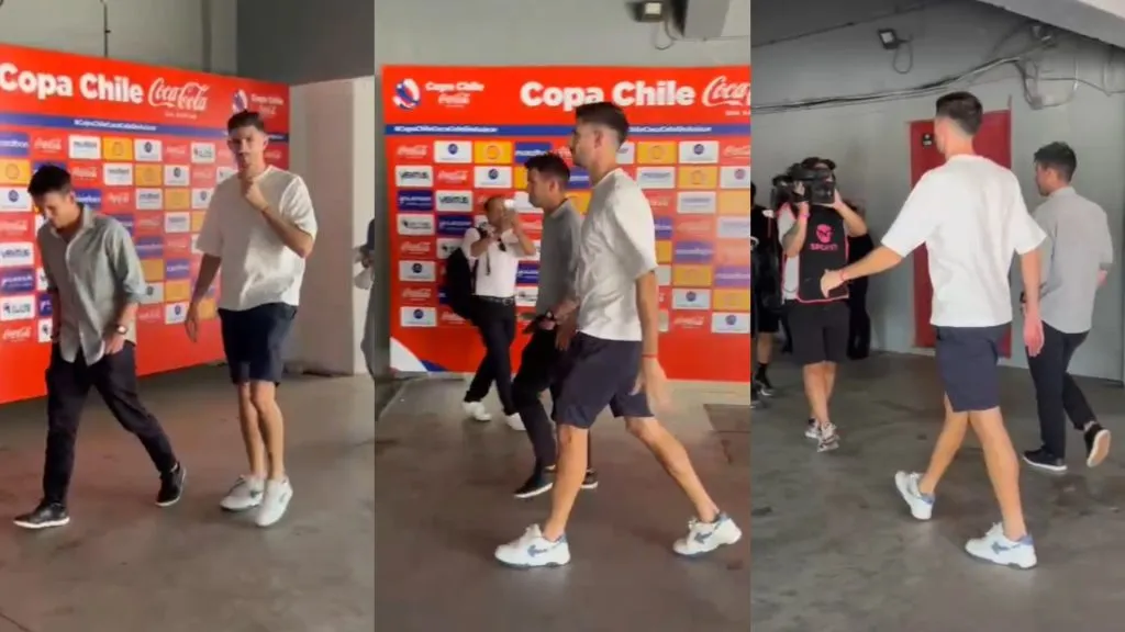 Lucas Di Yorio está en el Estadio Nacional para ver el partido de la U. (Foto: Bolavip)