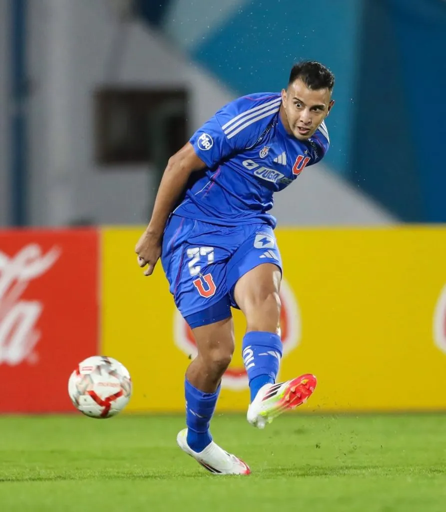 Contreras buscará en los próximos partidos de la U darle una alegría al pueblo azul | FOTO: Universidad de Chile