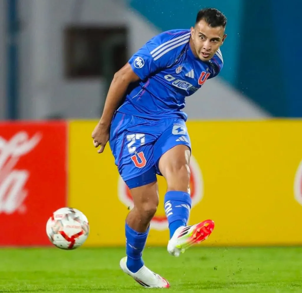 Rodrigo Contreras debutó con la camiseta de Universidad de Chile