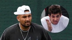 Nick Kyrgios sorprendido con lo que le ocurrió a Christian Garín (Photo by Clive Brunskill/Getty Images)