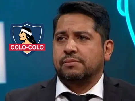 Rodrigo Herrera apunta contra dos jugadores de Colo Colo