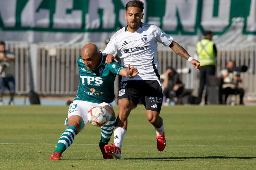 Bolados tuvo un discreto partido ante Wanderers. | Foto: Photosport