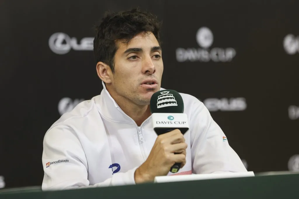 Garin menciona que quedó mareado luego que Zizou Bergs golpeara con el hombro su ojo y rostro | FOTO: Photo by Zhe Ji/Getty Images