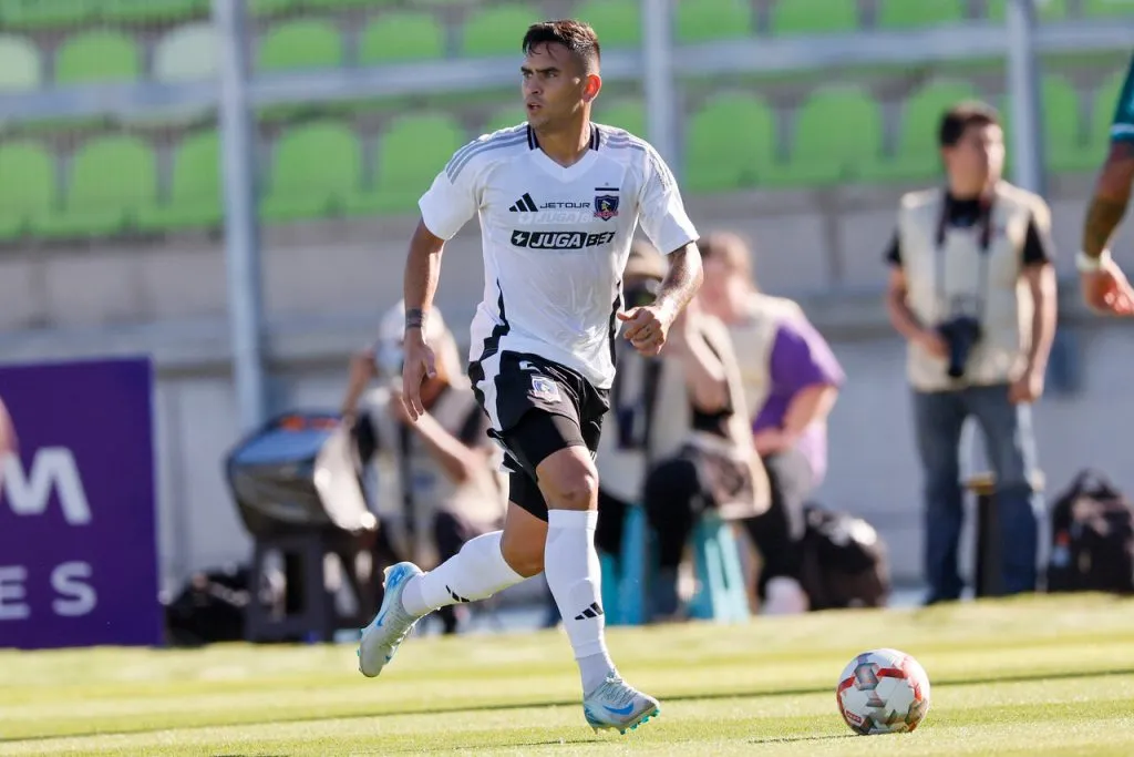 Vegas es elogiado en Colo Colo | Foto: Photosport