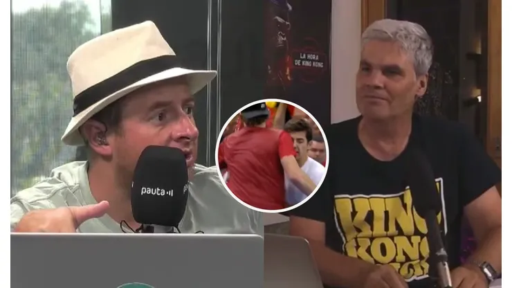 Hevia salió a defender a Garin y le envió un palito a Guarello.