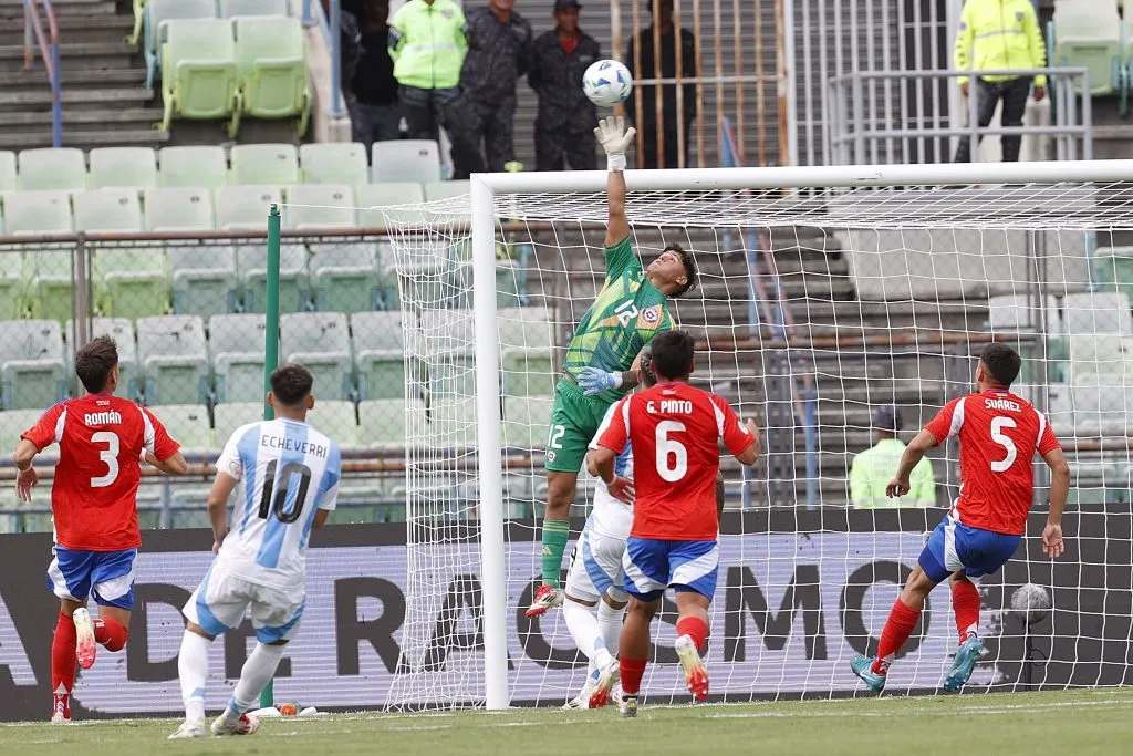 La Roja perdió con Argentina. (Foto: Carlos Parra / FFCH)