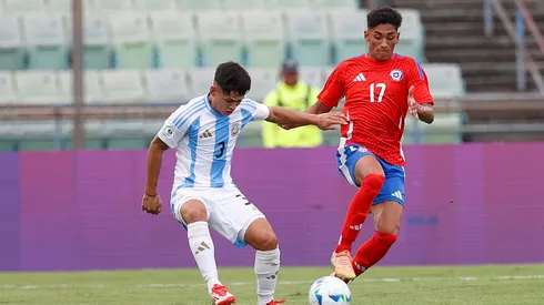 Chile inició con una derrota su participación en el Sudamericano Sub-20. (Foto: Carlos Parra | Federación de Fútbol de Chile)