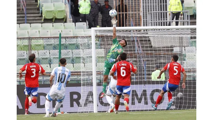 Chile perdió ante Argentina en el inicio del Hexagonal sub 20.