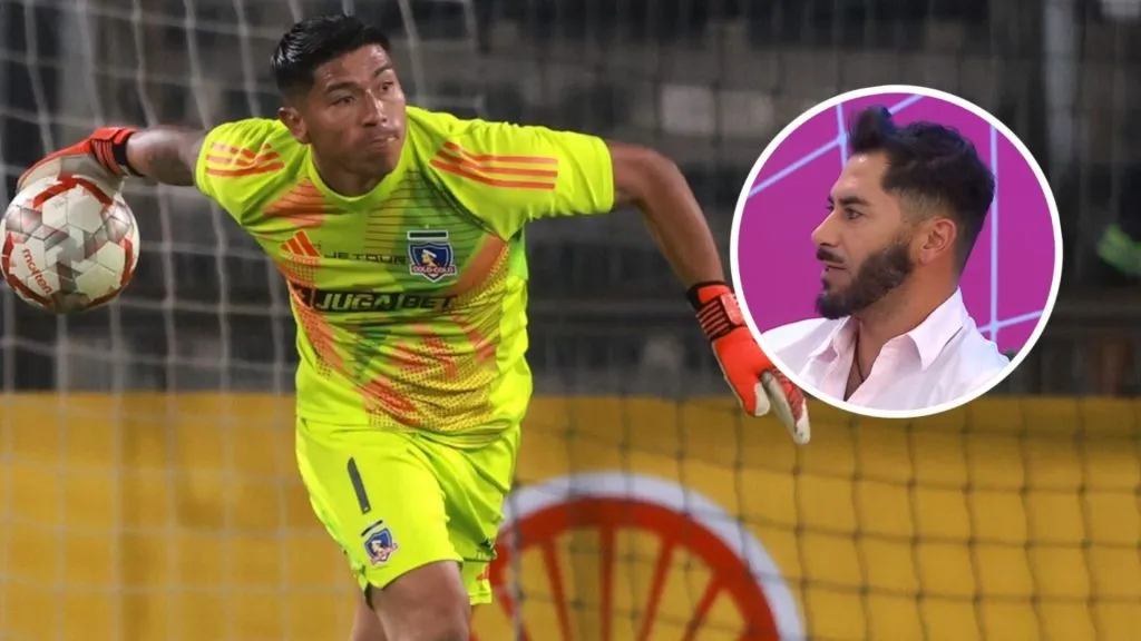 Johnny Herrera sale a prestarle ropa a Brayan Cortés en Colo Colo