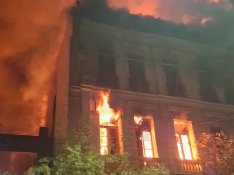 Histórico ex inmueble albo fue consumido por incendio