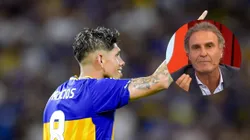 Óscar Ruggeri pone la pelota al piso por Carlos Palacios (Photo by Marcelo Endelli/Getty Images)