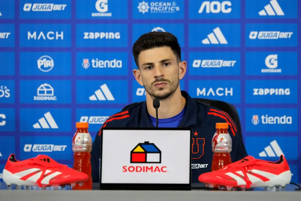 Di Yorio fue presentado en la U. | Foto: Photosport