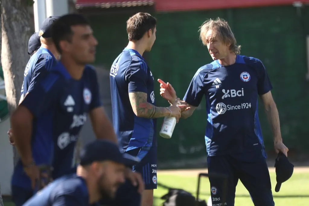 Gareca respondió por Altamirano. | Foto: Photosport