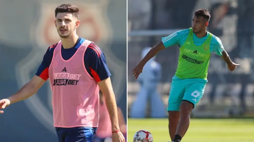 Di Yorio y Contreras, los encargados de los goles en la U | FOTO: Universidad de Chile